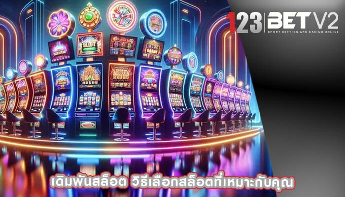 เดิมพันสล็อต วิธีเลือกสล็อตที่เหมาะกับคุณ