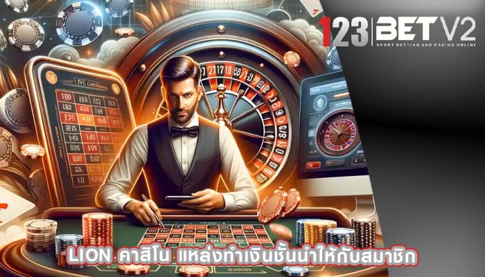 lion คาสิโน แหล่งทำเงินชั้นนำให้กับสมาชิก