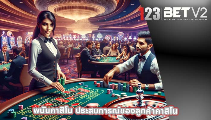 พนันคาสิโน ประสบการณ์ของลูกค้าคาสิโน