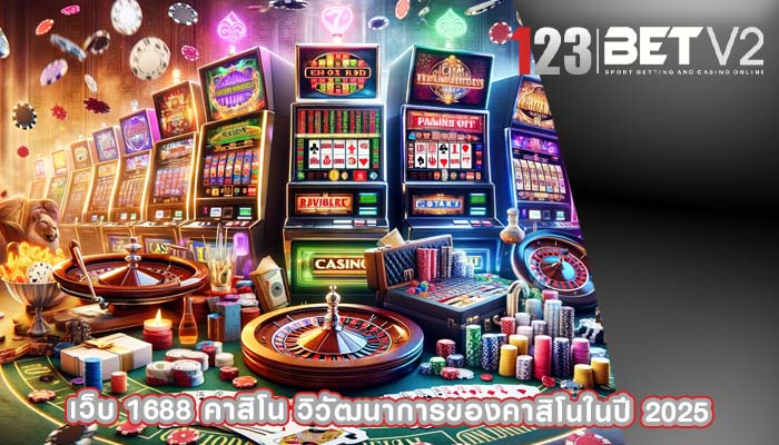 เว็บ 1688 คาสิโน วิวัฒนาการของคาสิโนในปี 2025