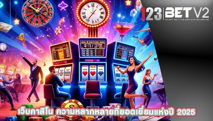 เว็บคาสิโน ความหลากหลายที่ยอดเยี่ยมแห่งปี 2025