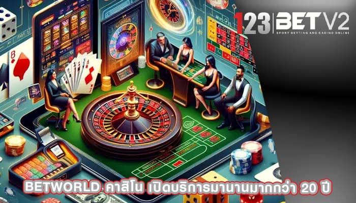 betworld คาสิโน เปิดบริการมานานมากกว่า 20 ปี