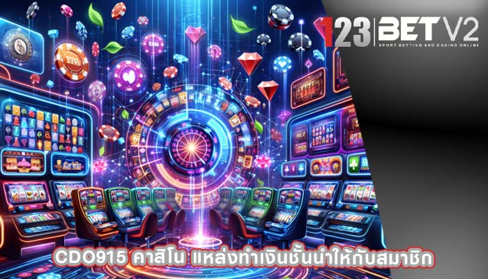 cdo915 คาสิโน แหล่งทำเงินชั้นนำให้กับสมาชิก