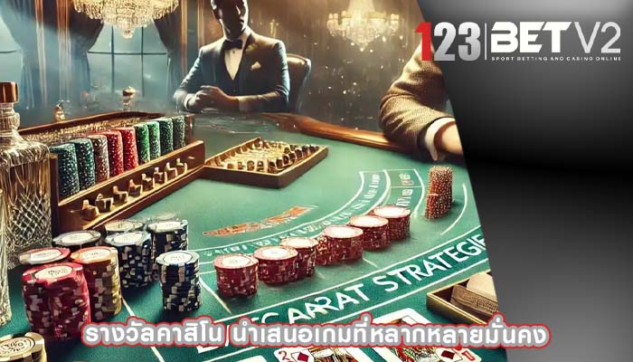รางวัลคาสิโน นำเสนอเกมที่หลากหลายมั่นคง