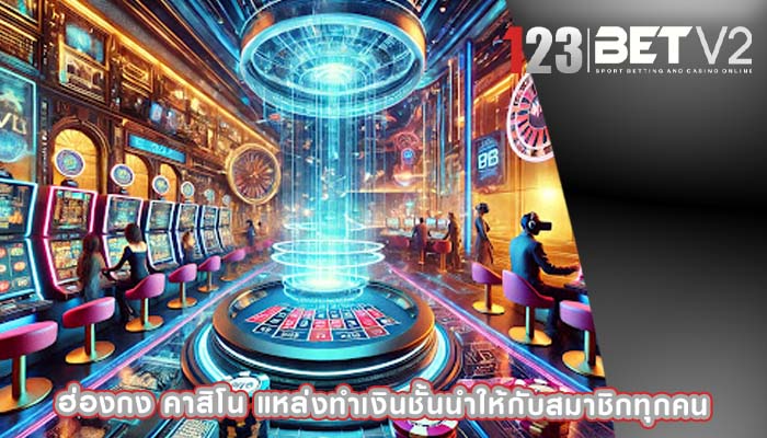 ฮ่องกง คาสิโน แหล่งทำเงินชั้นนำให้กับสมาชิกทุกคน