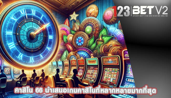 คาสิโน 66 นำเสนอเกมคาสิโนที่หลากหลายมากที่สุด