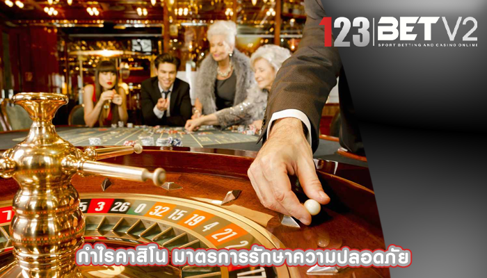 กำไรคาสิโน มาตรการรักษาความปลอดภัย