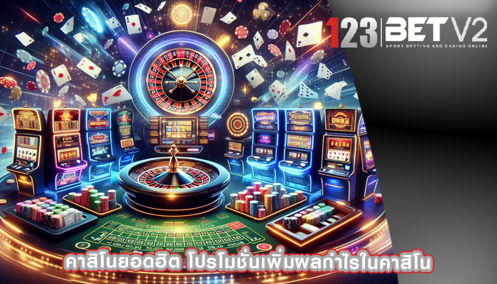 คาสิโนยอดฮิต โปรโมชั่นเพิ่มผลกำไรในคาสิโน