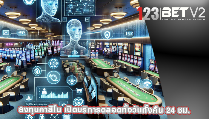 ลงทุนคาสิโน เปิดบริการตลอดทั้งวันทั้งคืน 24 ชม.