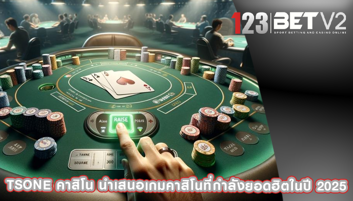 tsone คาสิโน นำเสนอเกมคาสิโนที่กำลังยอดฮิตในปี 2025