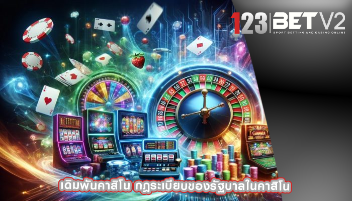 เดิมพันคาสิโน กฎระเบียบของรัฐบาลในคาสิโน