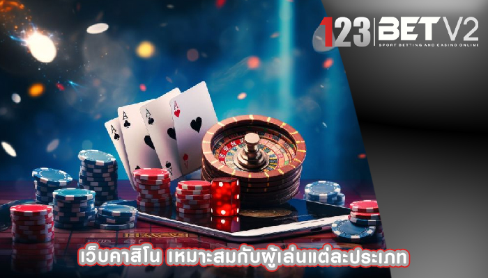 เว็บคาสิโน เหมาะสมกับผู้เล่นแต่ละประเภท